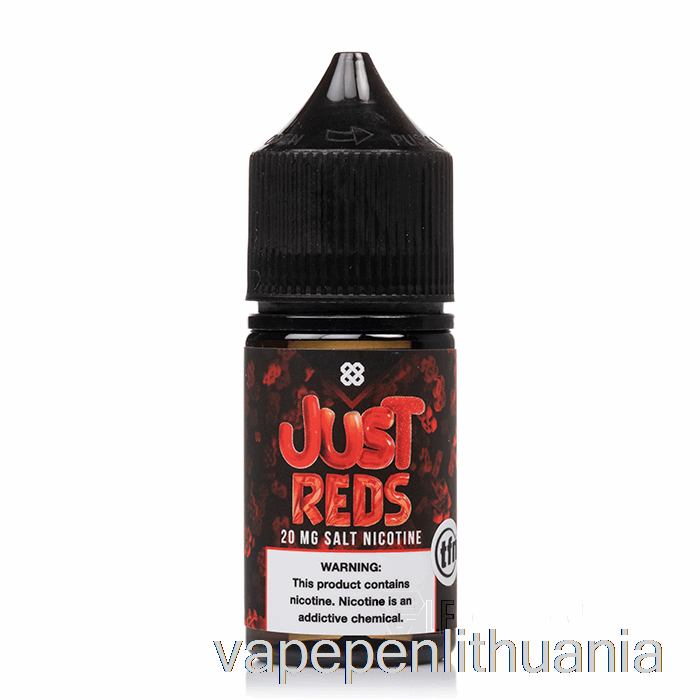 Tik Raudonos Spalvos - Ekscizijos Druska - Alt Zero - 30ml 40mg Vape Skystis